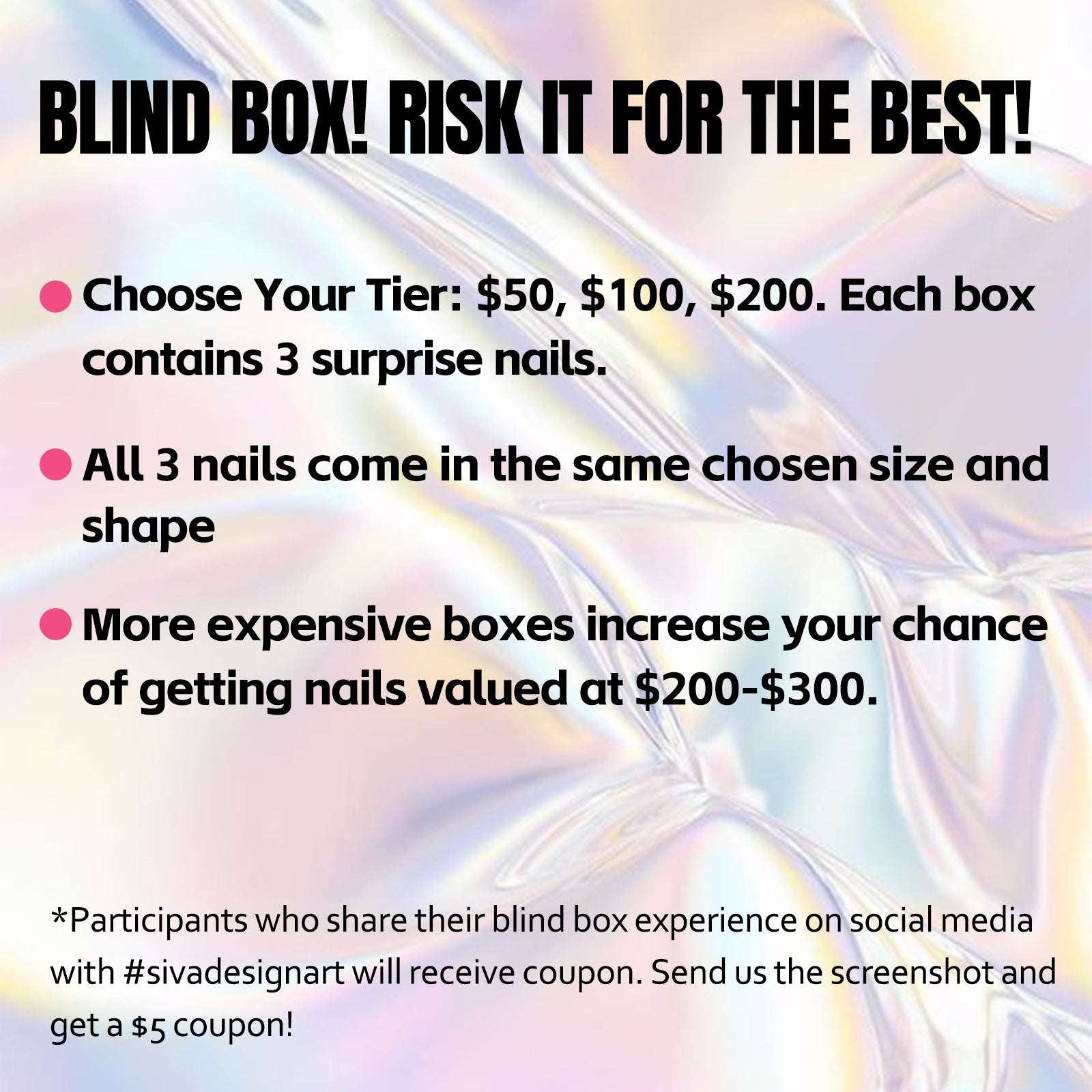 Siva Mystery Box (3 sets)