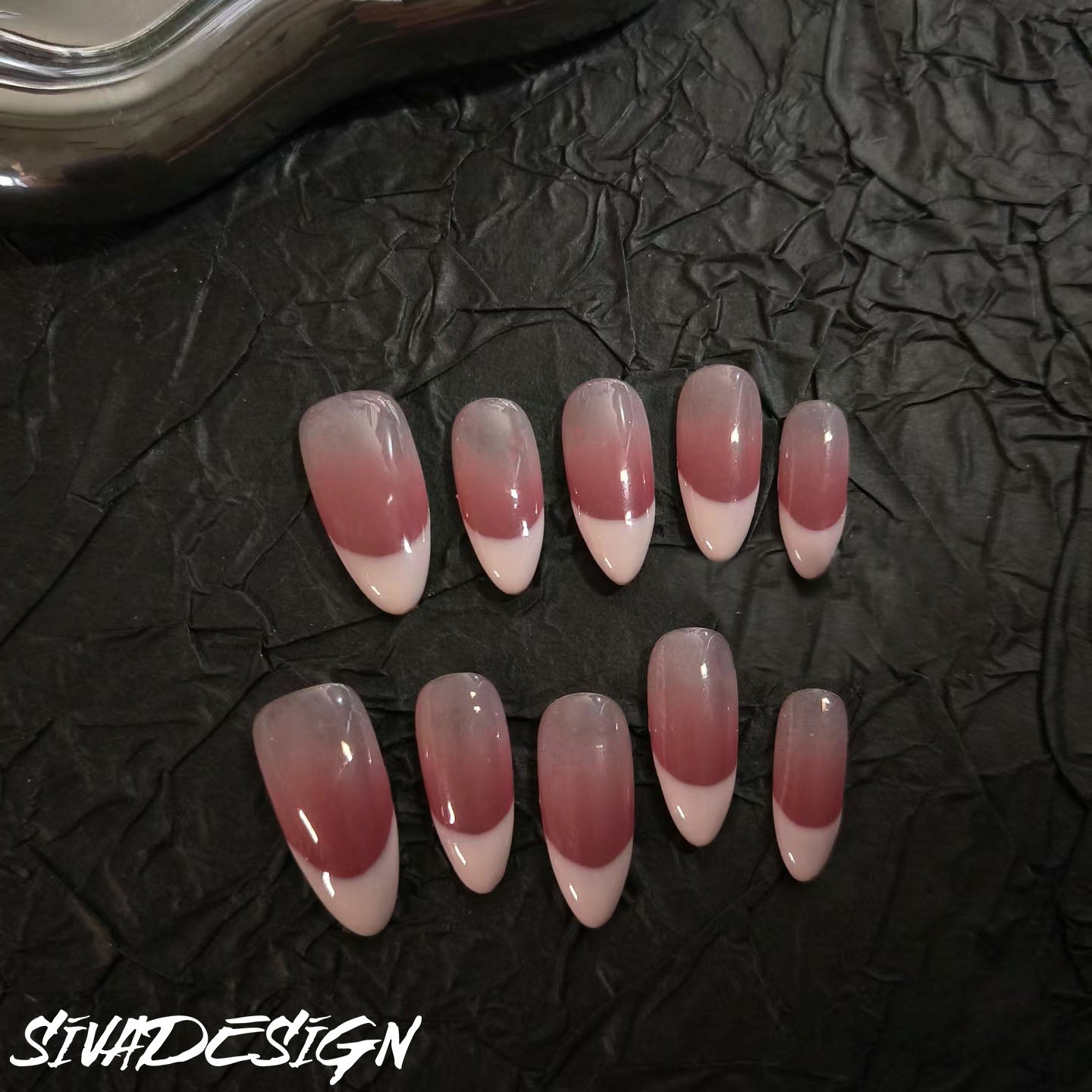 Pocket Fudge – Subtle Ombre Press-On Nails | Siva Nail