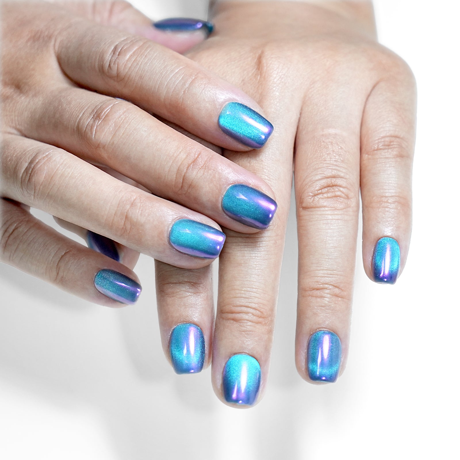 Siva Nail, Evening Glow, Elegant Aura, Handmade Press on Nails