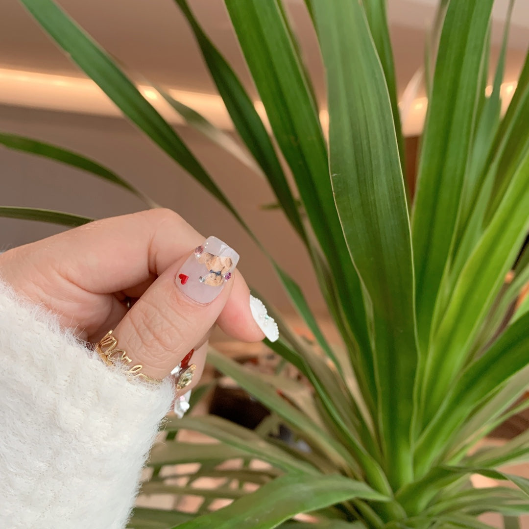 Siva Nail, Toy Chest Treasures, Nostalgic Charm, Handmade Press on Nails