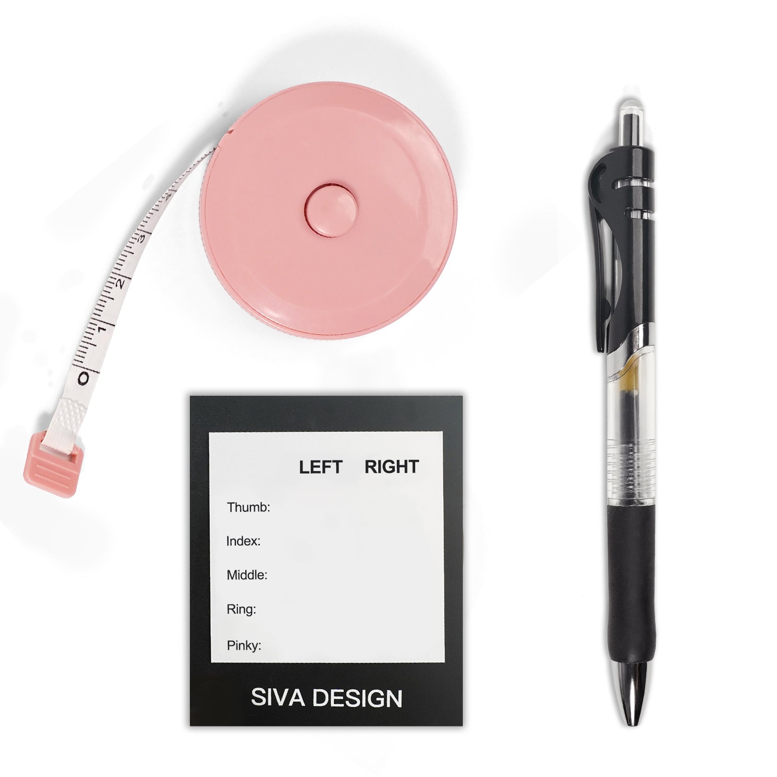 1 Grab a soft measuring tape, a pen, and a piece of paper.